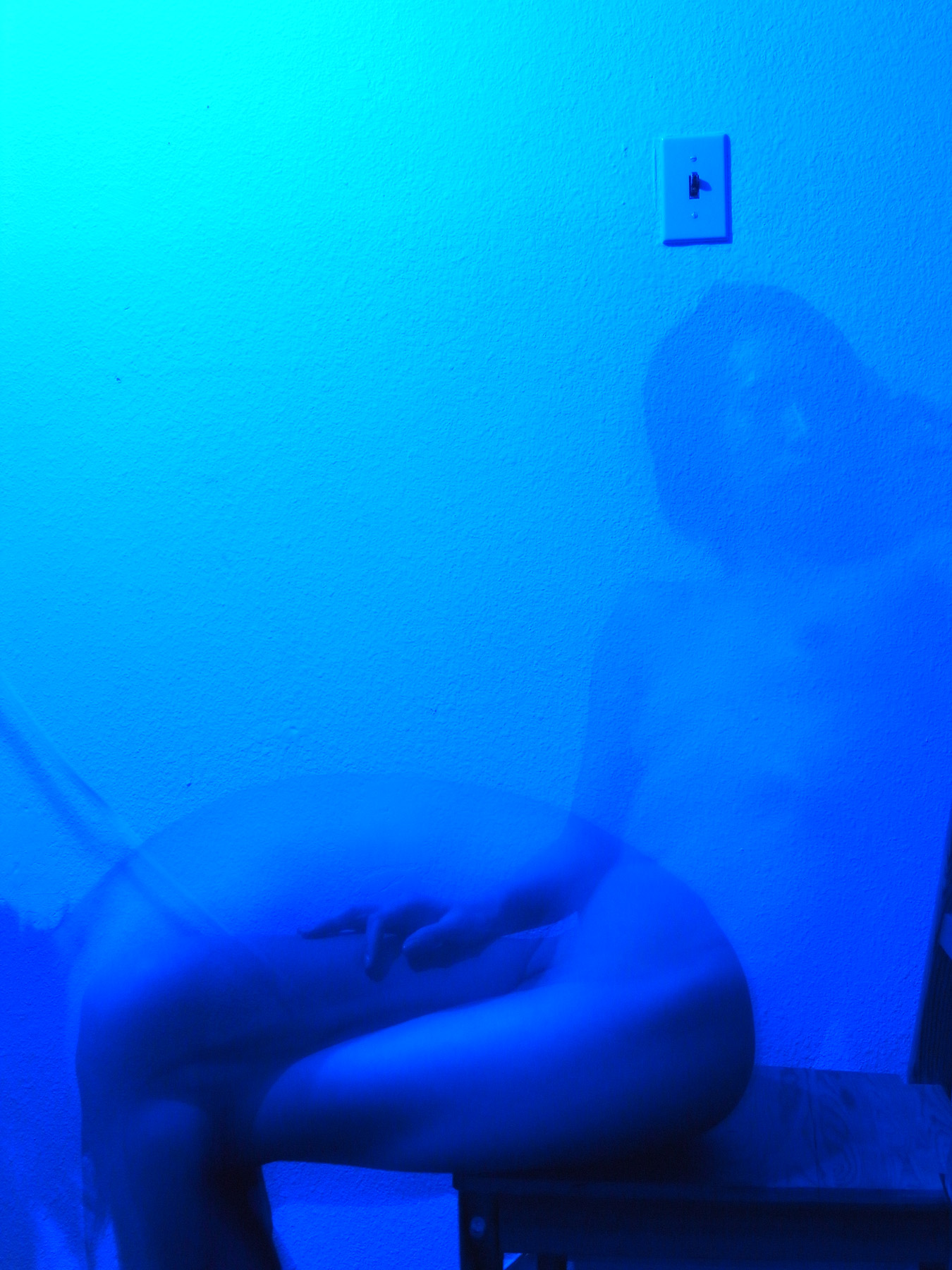 BLUE - self portrait Chieh Huang Photography