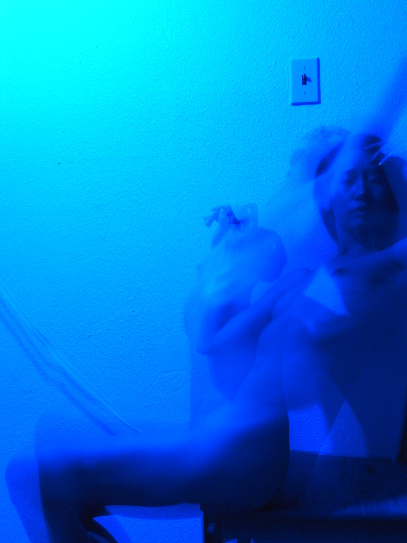 BLUE - self portrait Chieh Huang Photography