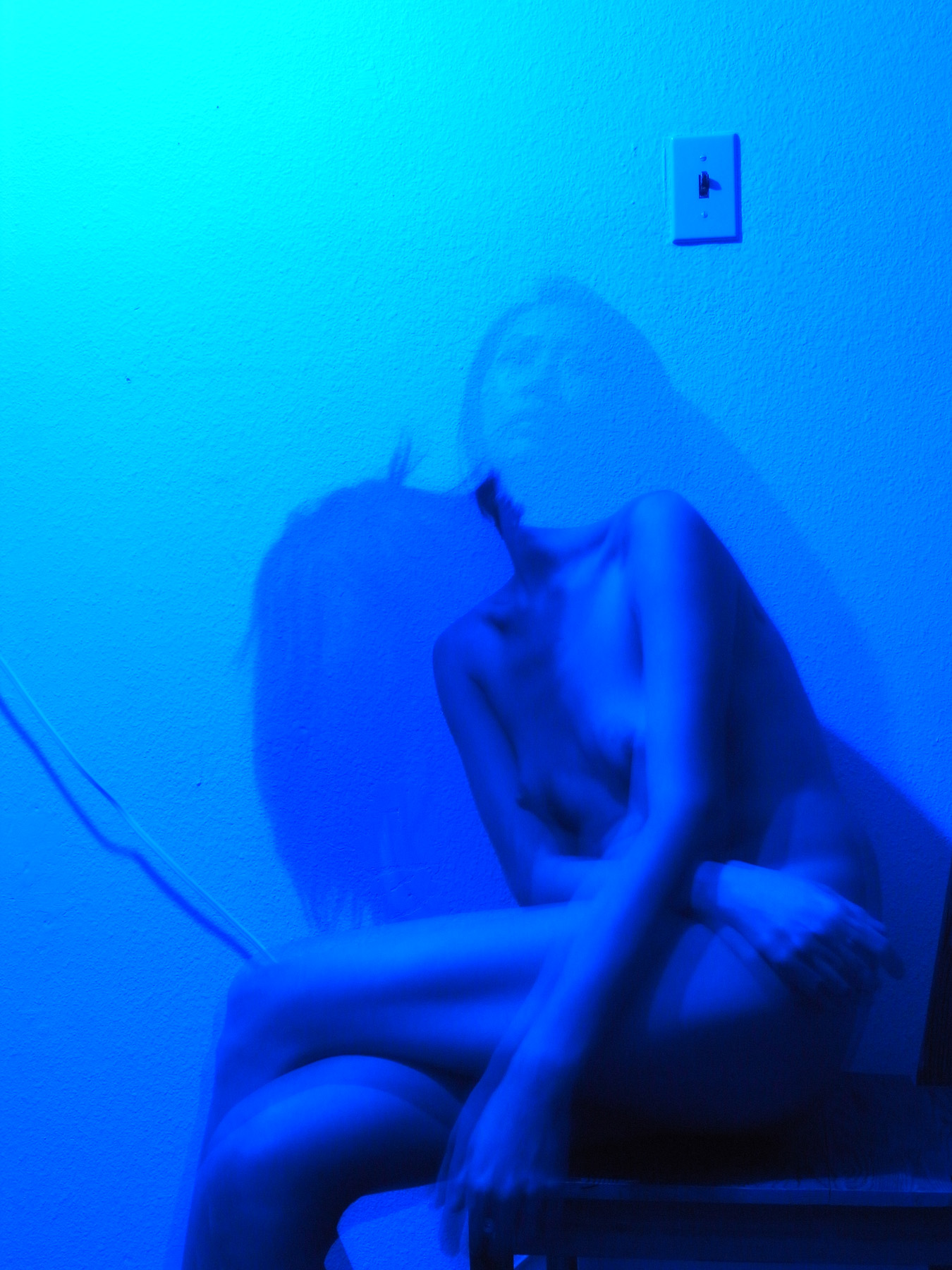 BLUE - self portrait Chieh Huang Photography